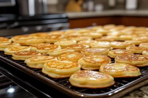 How long do you cook mini pancakes for?