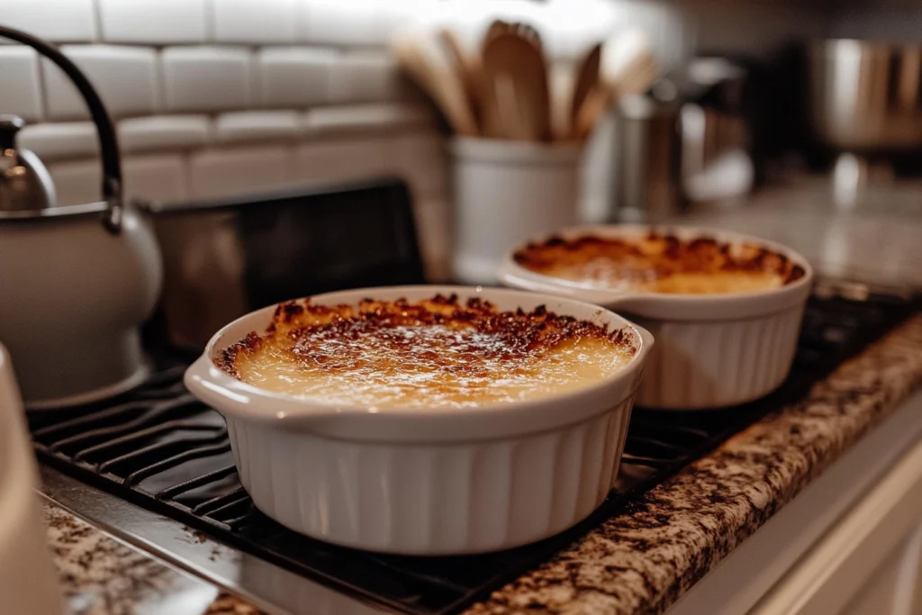 What is crème brûlée mostly made of?