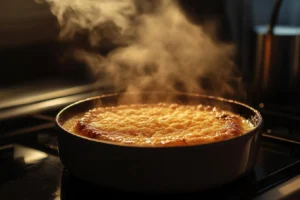 What is crème brûlée mostly made of?