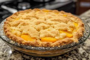 What's the difference between a peach cobbler and a crumble?