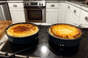 What's the difference between crème brûlée and custard?