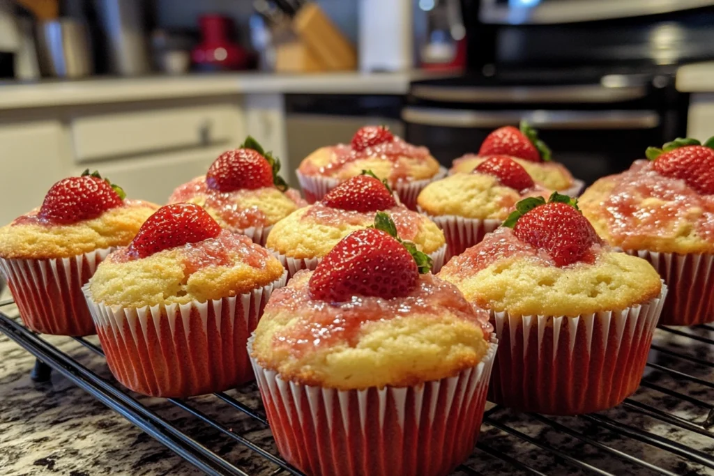 Why are my strawberry muffins soggy?