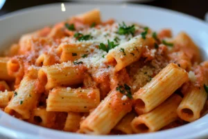 What can you use instead of ricotta cheese in ziti?