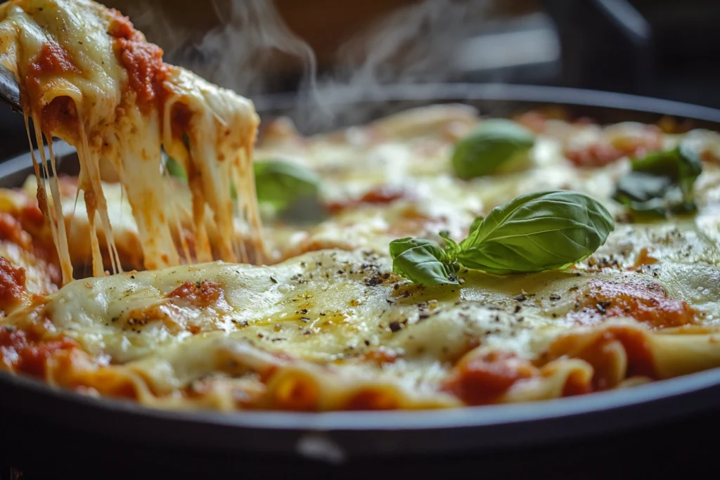 What's the difference between baked ziti and lasagna?