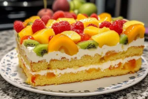 Can you add fruit to boxed cake mix?