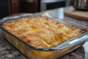 peach cobbler recipe with cake mix