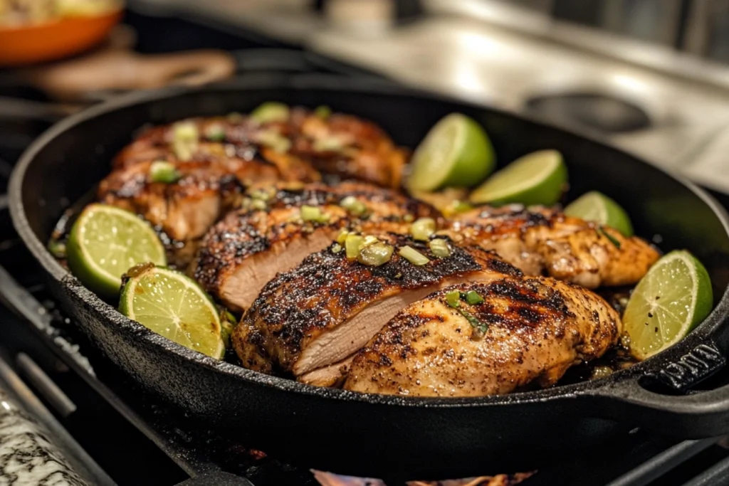 What's the difference between pollo asada and pollo asado?