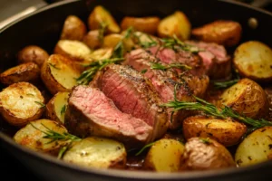 Should you eat steak and potatoes together?