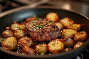 steak and potatoes recipe