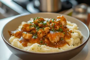 Why do you soak potatoes in water for mashed potatoes?