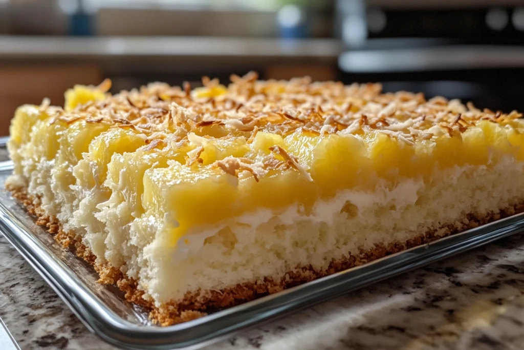 Can I use pineapple juice instead of water in a box cake mix?
