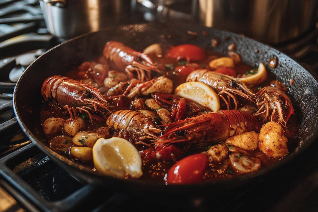 How to thicken up a seafood boil?