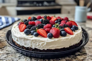 What can I use to thicken no bake cheesecake?