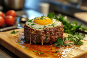What does adding an extra egg to meatloaf do?