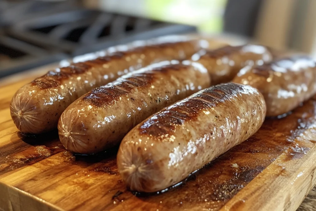 What makes a brat different from a hot dog?