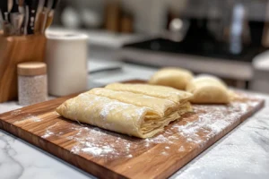 
What things should we avoid with puff pastry?