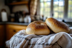 Why are my sourdough bagels so chewy?