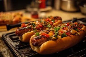What makes a brat different from a hot dog?