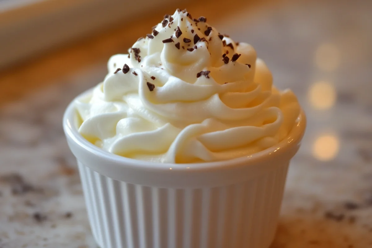 Why is it called creme chantilly?