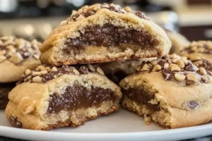 How to Make Biscoff Stuffed Cookies