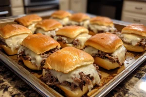 philly cheesesteak sliders