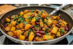 recipe squash and kidney beans​