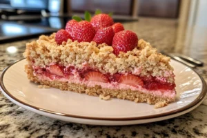 What adds crunch to a cake?